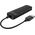 HUB 4 θυρών USB-A 2.0 καλώδιο 0,3M - μαύρο