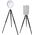 DNA RS1 statyw tripod pod oświetlenie nagłośnienie adapter kolumnowy 86-152 cm do 20 kg