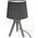 Lampa stołowa Atmosphera Lampa stołowa MINI GRIS, drewniane nóżki, 30 cm
