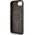 Θήκη Guess 4G Circle Classic Logo MagSafe για iPhone 16e καφέ