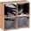 Kubki ceramiczne czarne 400 ml 4 szt.