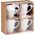 Kubki ceramiczne białe 400 ml 4 szt.