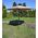 Saska Garden Parasol Ogrodowy Składany Beżowy 300 cm