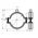 Σφιγκτήρας KSB2 EPDM M8/10 192-200mm