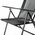 ΠΤΥΣΣΟΜΕΝΗ ΚΑΡΕΚΛΑ CAMPING PLATINET 62X45X102 CM ΜΑΥΡΟ 46140