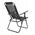 ΠΤΥΣΣΟΜΕΝΗ ΚΑΡΕΚΛΑ CAMPING PLATINET 62X45X102 CM ΜΑΥΡΟ 46140