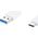 Kabel USB Blow USB-A - 2 m Biały (66-124#)