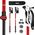 Kijki trekkingowe Nils Aluminiowe TK8601 regulowane 65-135cm