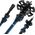 Kijki trekkingowe Nils Aluminiowe TK8601 regulowane 65-135cm