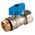 Ferro ΒΑΛΒΙΔΑ ΚΟΥΛ. ΓΙΑ PEX 16X2 ΜΠΛΕ 1/2"F-COMFORT
