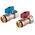 Ferro ΒΑΛΒΙΔΑ ΚΟΥΛ. ΓΙΑ PEX 16X2 ΜΠΛΕ 1/2"F-COMFORT