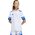 Koszulka dla dzieci adidas Squadra 25 biało-niebieska JJ0060 152cm