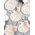 Party Deco Sztućce drewniane, jasnoróżowe, 16cm, 18 szt. uniwersalny