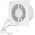 Ανεμιστήρας οικιακής χρήσης EUROPLAST E-Extra EE125WP, 125mm, με καλώδιο και διακόπτη