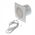 Ανεμιστήρας οικιακής χρήσης EUROPLAST E-Extra EE125WP, 125mm, με καλώδιο και διακόπτη