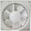 Ανεμιστήρας οικιακής χρήσης EUROPLAST E-Extra EE100WP, 100mm, με καλώδιο και διακόπτη