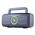 Ηχεἰο Kisonli К2, Bluetooth, USB, SD, FM, Γκρι - 22292 έως 12 άτοκες Δόσεις