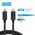 NEWELL NL3586 Kabel przewód USB-C - USB-C 3.2 Gen 2 - 2 m grafitowy