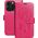 OEM Kabura MEZZO Book do IPHONE 15 Pro łapacz snów magenta