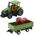 Zestaw Traktor Z Przyczepą i Koniem Zdalnie Sterowany RC LEAN Toys