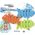 Zabawki Do Nurkowania 26029 Squiggle Wiggle Dive Fish  rozmiar M