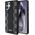 Etui DKNY Leather Checkered Pattern      MagSafe do Samsung Galaxy S25 Ultra czarny