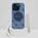 Etui Guess 4G Circle Classic Logo        MagSafe do iPhone 16 Pro niebieski