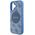 Etui Guess 4G Circle Classic Logo        MagSafe do iPhone 16 niebieski