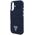 Etui Guess Denim Triangle Logo MagSafe   do iPhone 16 niebieski