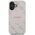 Etui Guess 4G Circle Classic Logo        MagSafe do iPhone 16 różowy
