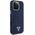 Etui Guess Denim Triangle Logo MagSafe   do iPhone 16 Pro niebieski