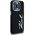 Etui Karl Lagerfeld Silicone Metal       Script Logo do iPhone 15 Pro Max czarny
