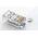 Vention IDBR0-100 wtyczka RJ-45 Srebrny, Przezroczysty
