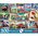 Puzzle - 300 EasyPiece - Znaczki pocztowe Trefl 23100 EDUKAMP