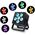 LIGHT4ME ACCU PAR RGBWA-UV reflektor 4400 mAh efekt świetlny 6x6W LED