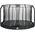 Trampolina ogrodowa Salta Trampolina ogrodowa Premium Ground Combo z siatką wewnętrzną 8FT 251cm (5851A)