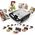 Tefal Ανταλλακτικές πλάκες για τη Συλλογή Snack, MINI BARS / mini μπάρες - XA801312