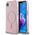 Θήκη Guess IML Glitter Circle MagSafe για iPhone 16e ροζ
