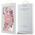 Θήκη Guess IML Flowers MagSafe για iPhone 16e ροζ