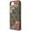 Θήκη Guess 4G Flowers Print MagSafe για iPhone 16e καφέ