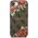 Θήκη Guess 4G Flowers Print MagSafe για iPhone 16e καφέ