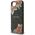 Θήκη Guess 4G Flowers Print MagSafe για iPhone 16e μαύρο