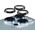 PanzerGlass PanzerGlass Hoops Camera Lens iPhone 13 Pro/13 Pro Max Black