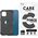Θήκη CARE Μοντέρνο Μαύρο FORCE iPhone 14/13