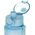 Starpak BIDON 750ML BLUE-PINK STK PB 6/24