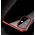 Hurtel Clear Color case żelowy pokrowiec etui z metaliczną ramką Samsung Galaxy A41 niebieski