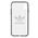 Adidas Διάφανη Θήκη Σιλικόνης για Apple iPhone X / XS Διαφανής - Μαύρη (EU Blister)
