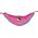Ticket To The Moon Hamak dwuosobowy Original Hammock Aqua/Pink 320x200cm (TMO1521)