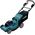 Χλοοκοπτική μηχανή μπαταρίας MAKITA MAKITA cordless lawnmower DLM481Z, 36Volt (2x18Volt) (μπλε/μαύρο, χωρίς μπαταρία και φορτιστή, με κίνηση τροχών)