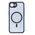 Θήκη FULL MATTE MAG COVER συμβατή με MagSafe για IPHONE SE 4 2025 μπλε